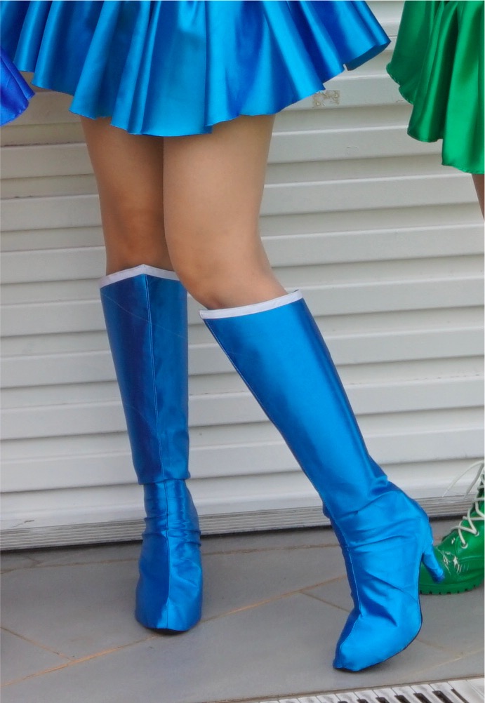 How to make Boots cover with Non stretchy cloth