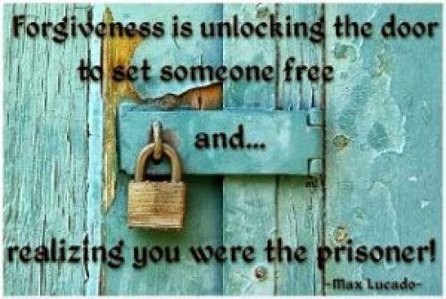 Forgiveness Opens The Door For Change