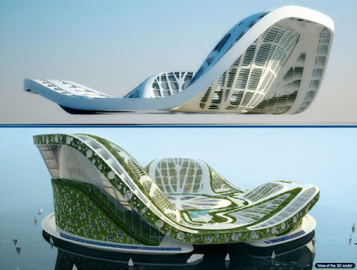 DUBAI Lilypad Floating City @ strange world