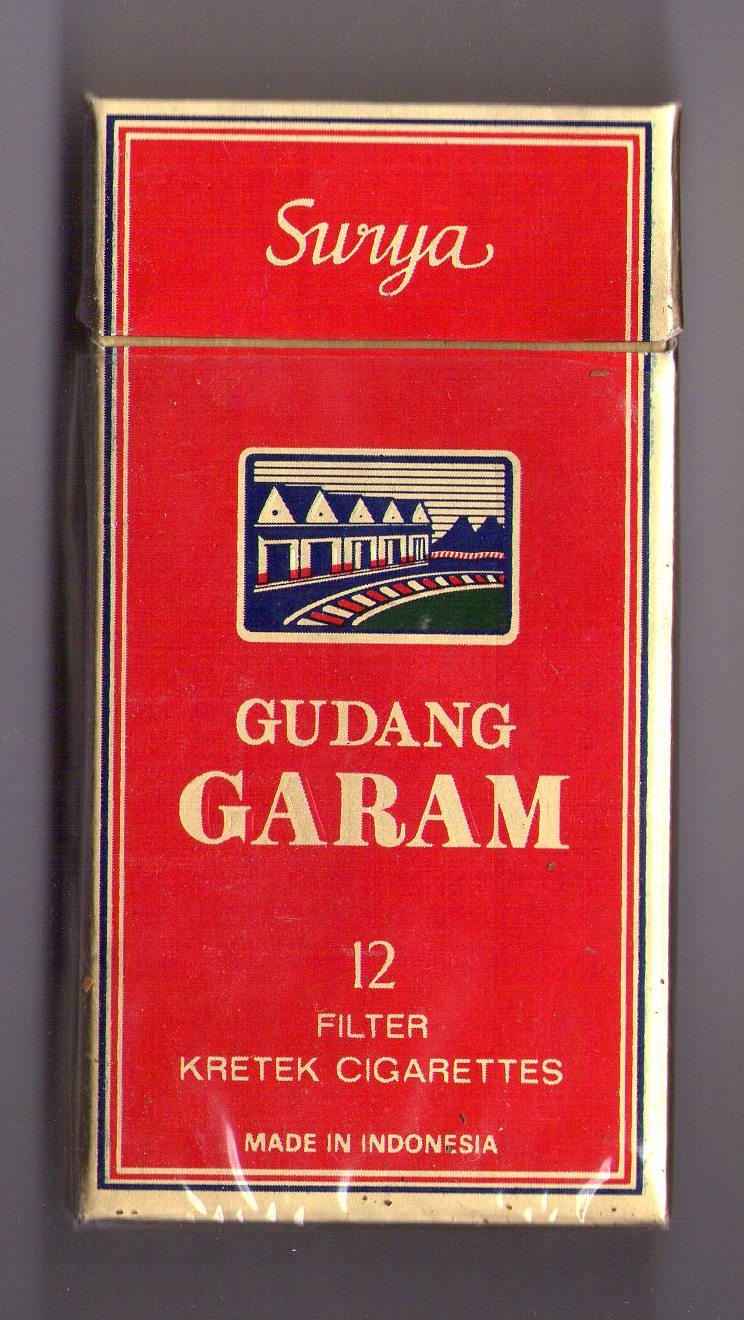 Ma Collection de paquets de cigarettes: GUDANG GARAM