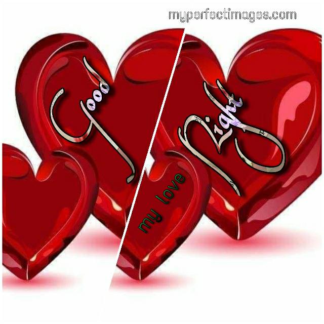 good night heart images free download