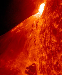 sdo video of solar flare in super hd