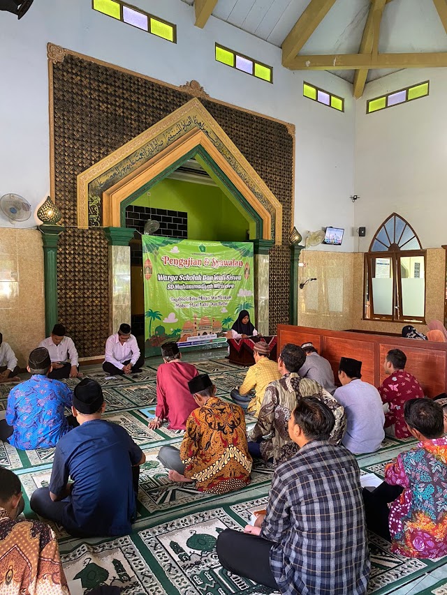 Pengajian dan Syawalan SD Muhammadiyah Mirisewu 