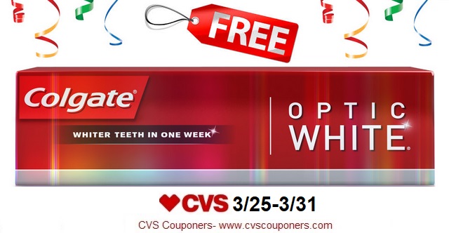 http://www.cvscouponers.com/2018/03/free-optic-white-toothpaste-at-cvs-325.html