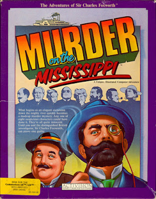 Portada videojuego Murder on the Mississippi