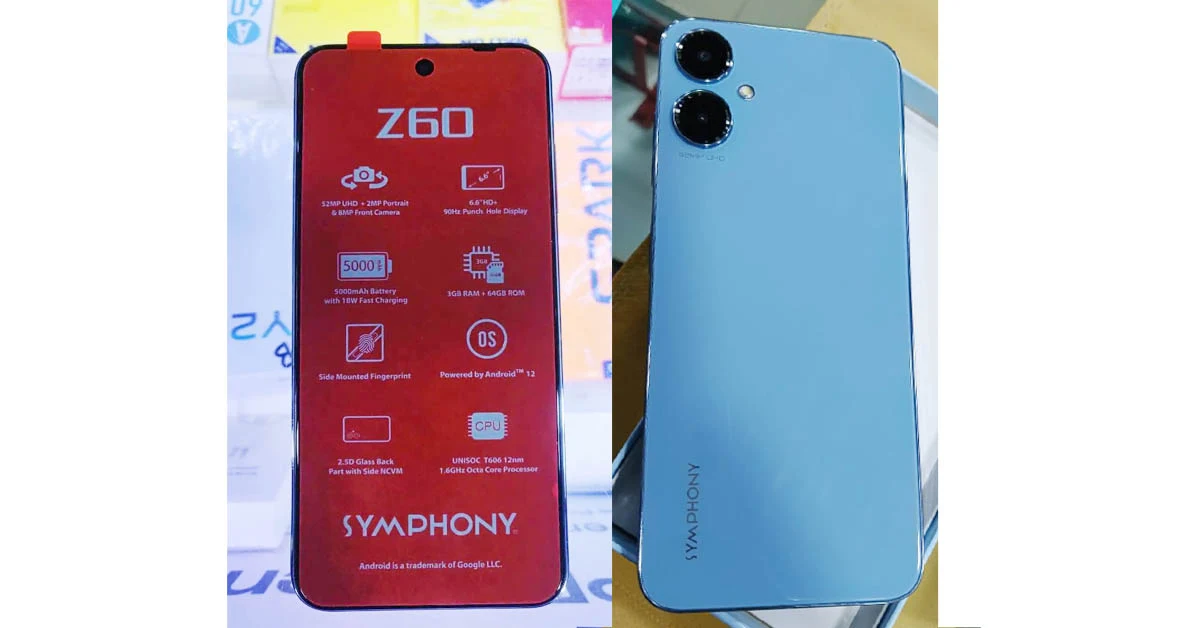 Symphony Z60 Flash File Firmware