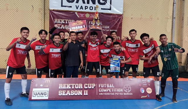 Rangkaian Dies Natalis ke 21 UPB Gelar Rektor Cup  Season 2 Futsal Competition