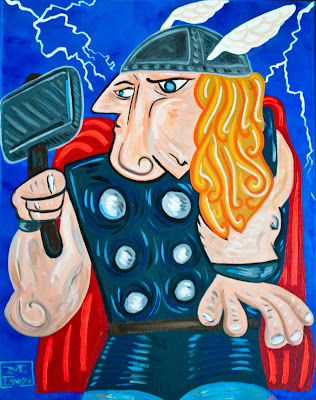 Picasso Superheroes Seen On coolpicturesgallery.blogspot.com