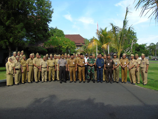 KodimKaranganyar – Upacara Hari Anti Korupsi Sedunia Kabupaten Karanganyar