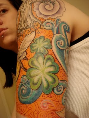 colorful tattoos for girls