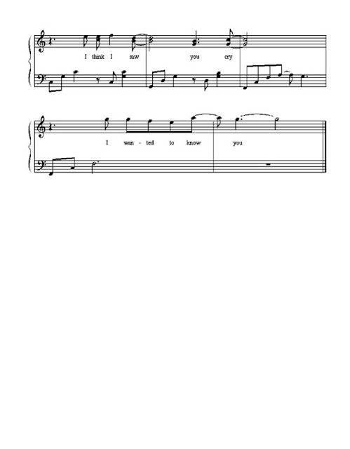 Cry Partitura