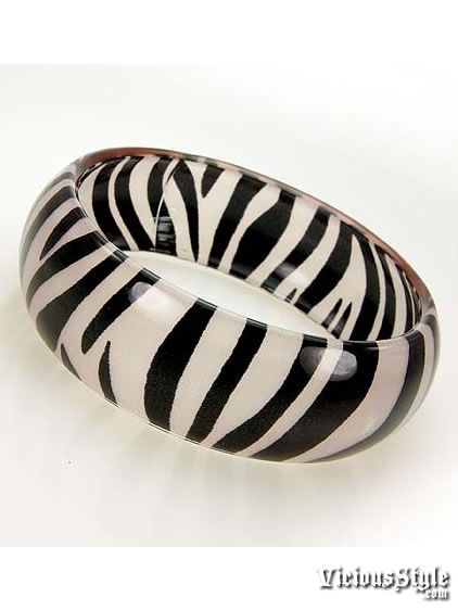 Bracelet Zebra Print3