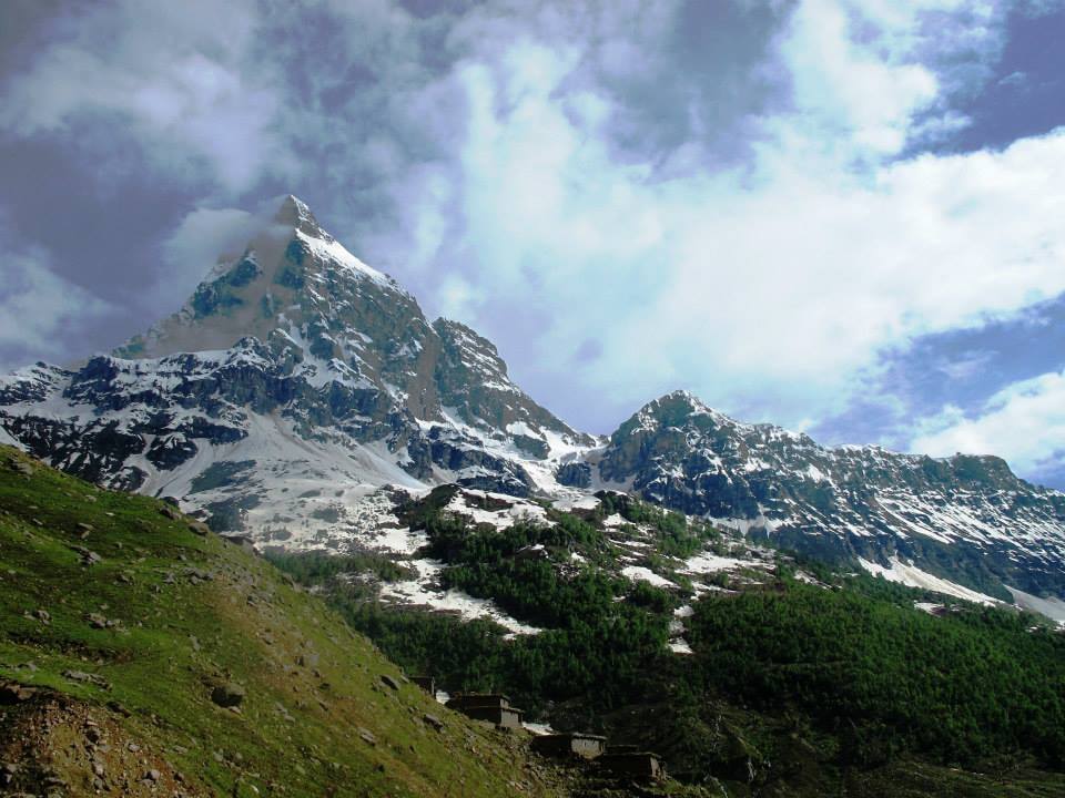 view point of Hari Parbat Peak Shounter valley Neelum valley Azad Kashmir. mountain peak in Neelum valley. highest peak in Azad Kashmir. Hari Parbat Peak