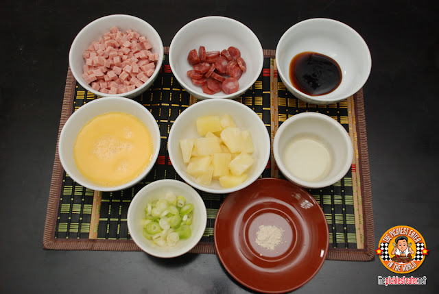 Island style fried rice ingredients