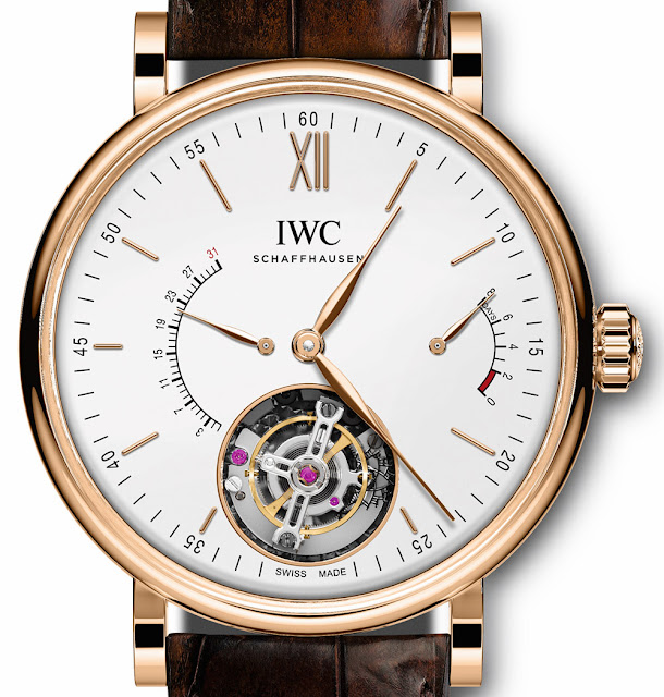 TOP Replique Montre IWC Portofino Hand-Wound Tourbillon Rétrograde