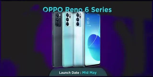 Oppo Reno 6 Series Lunched