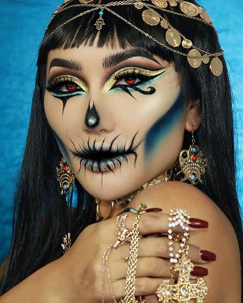 23 Must-Have Cleopatra Makeup Ideas For Halloween To Rock In