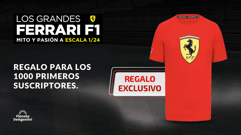 los grandes ferrari f1 1:24 regalo 1000 primeros suscriptores