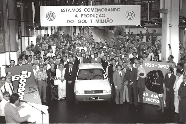 Volkswagen Gol 1000 - produção