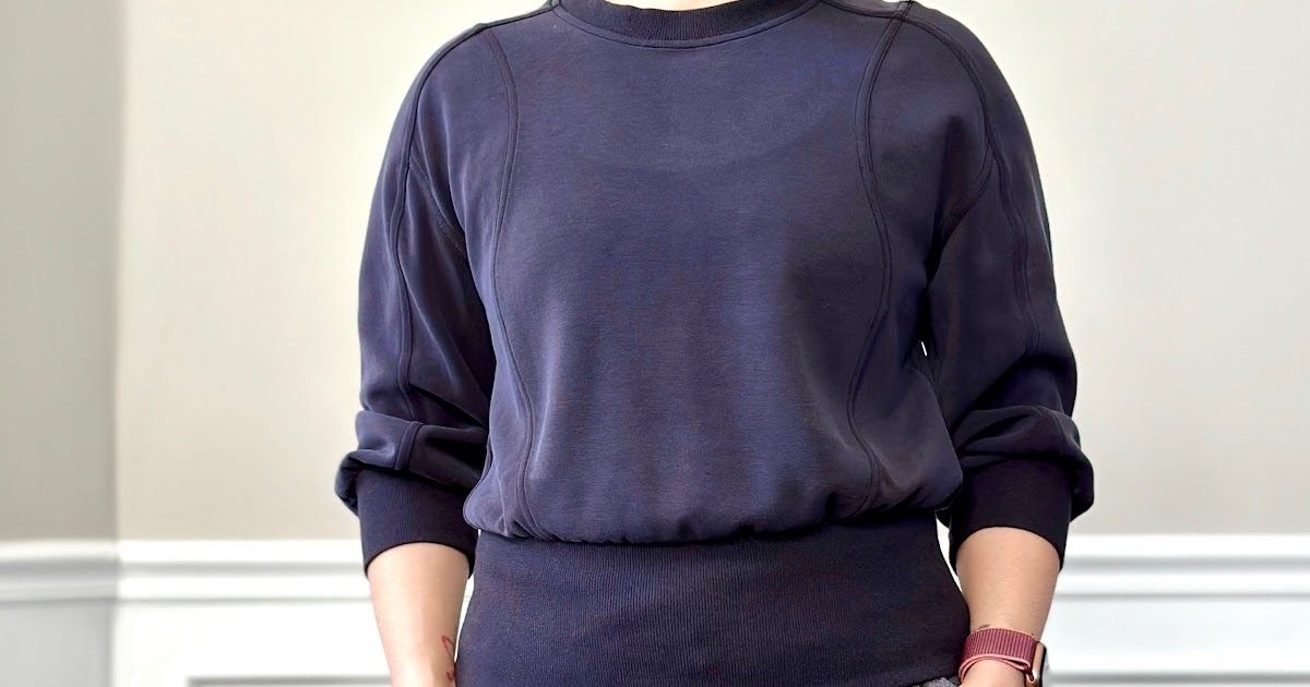 Fit Review Friday! Softstreme Ribbed Hem Pullover, Thick Fleece