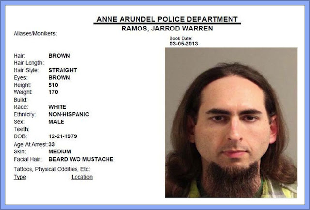 Jarrod Ramos Arrested Without Gunfire