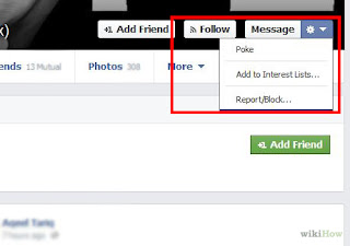 How to block someone on facebook