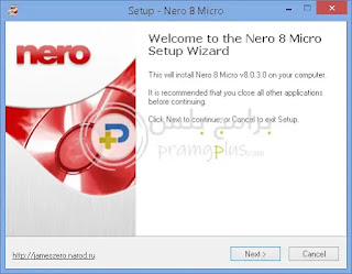 تثبيت برنامج نيرو 7 Nero