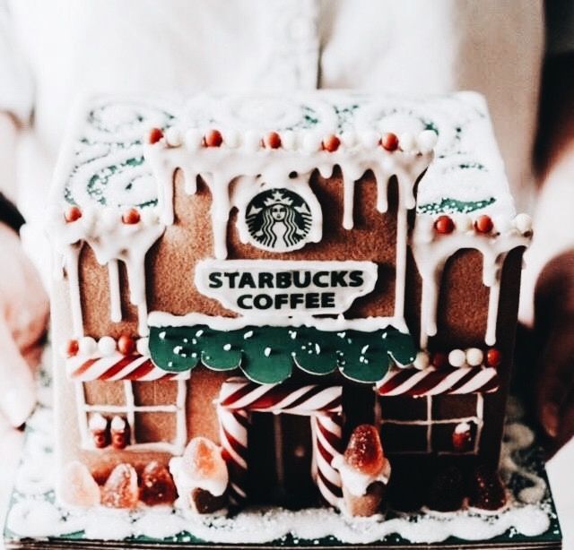 Starbucks Gingerbread House