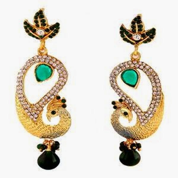 earrings gorgeous carved bird shape