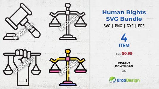 Human Rights SVG Bundle