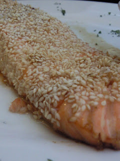 salmon costra sesamo kalimera valladolid