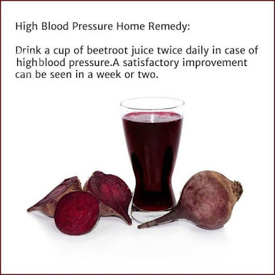 High blood pressure home remedy