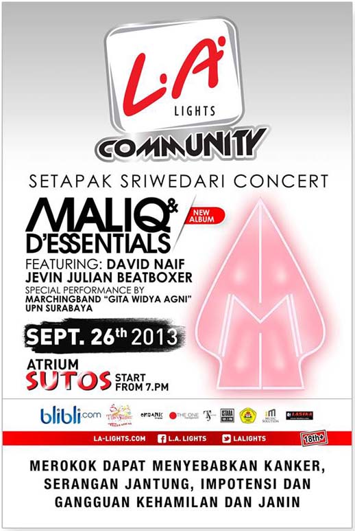 Setapak Sriwedari Concert Surabaya 2013 | New Album Maliq & D’Essentials