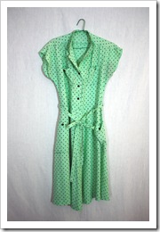 vert à pois