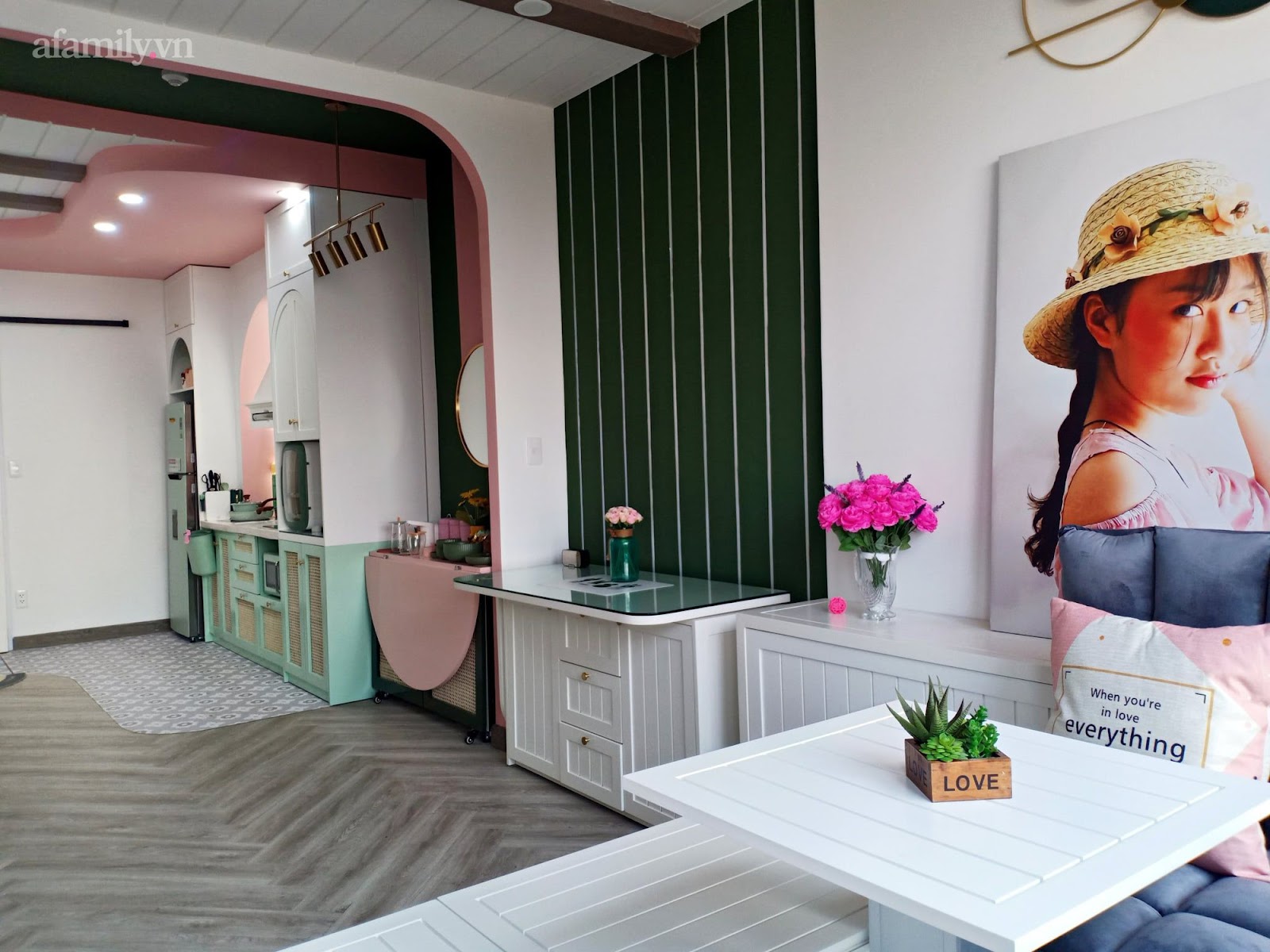 Cô vợ đảm "cân" decor cho căn hộ 56m² đẹp thế nào mà chồng phải khen không dứt lời - Ảnh 8.