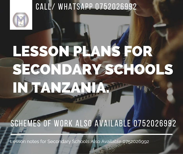 Lesson plans and schemes of work are important tools for educators in Tanzania and around the world. They provide a structured approach to teaching and learning, helping teachers to organize their lessons and stay.
