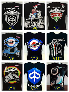 Jual Kaos Distro VESPA Hub 085799968786