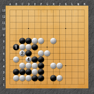 棋譜解説図（数字、記号入り）