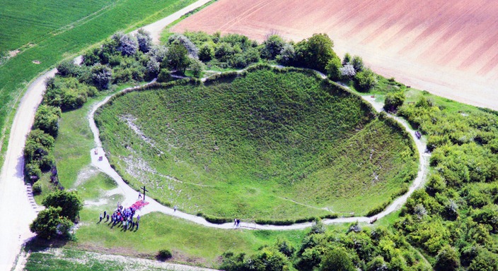 le cratre de la Boisselle aujourd'hui