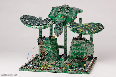 PCB Sculptures by Steven Rodrig Seen On www.coolpicturegallery.net