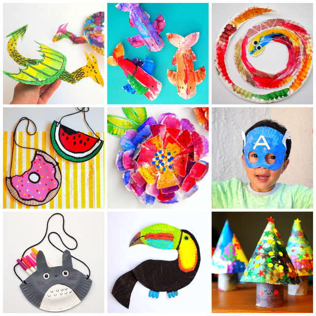 30+ Super Fun and Unique Paper plate Crafts for Kids