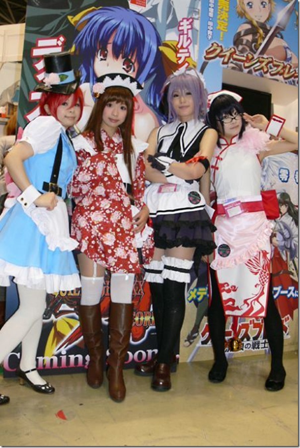 Lindas japonesas em cosplays