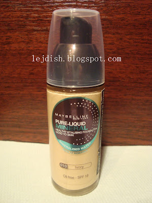 Podkład - Maybelline pure liquid mineral