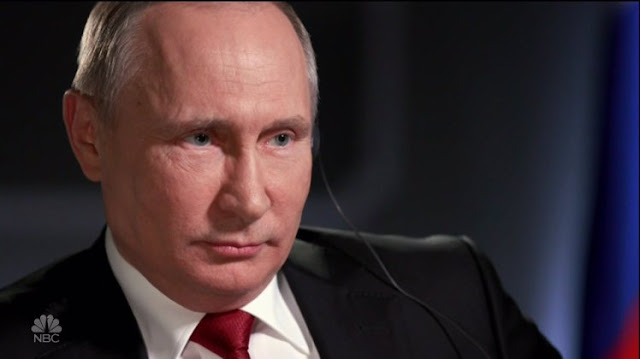 Vladimir Putin says he ‘doesn’t care’ who the American president is