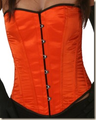 lvg9074-orange-satin-overbust-corset-front-1