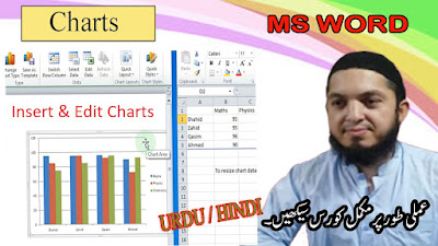 How to Insert and Edit Chart in MS Word