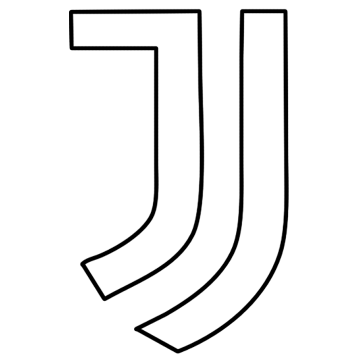 Download Juventus Football Club Drawing | Juventus Football Club Logo Coloring/Drawing Pages | Outline ...