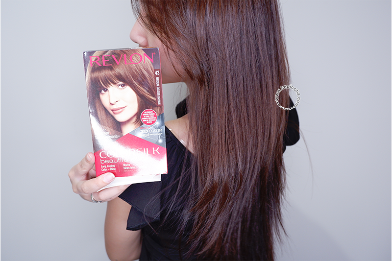  Review  Revlon  ColorSlik Medium  Golden  Brown  43 Im Piccha