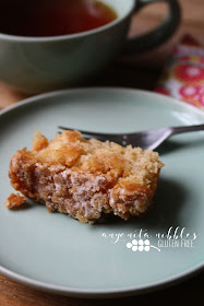 A slice of Mr Kipling Gluten Free Apple Loaf Cake on Anyonita-Nibbles