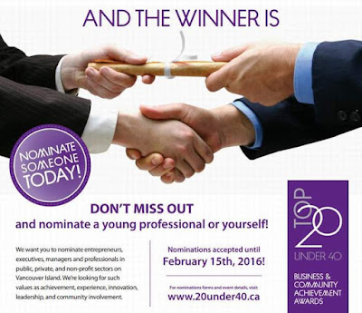  20 under 40 nomination